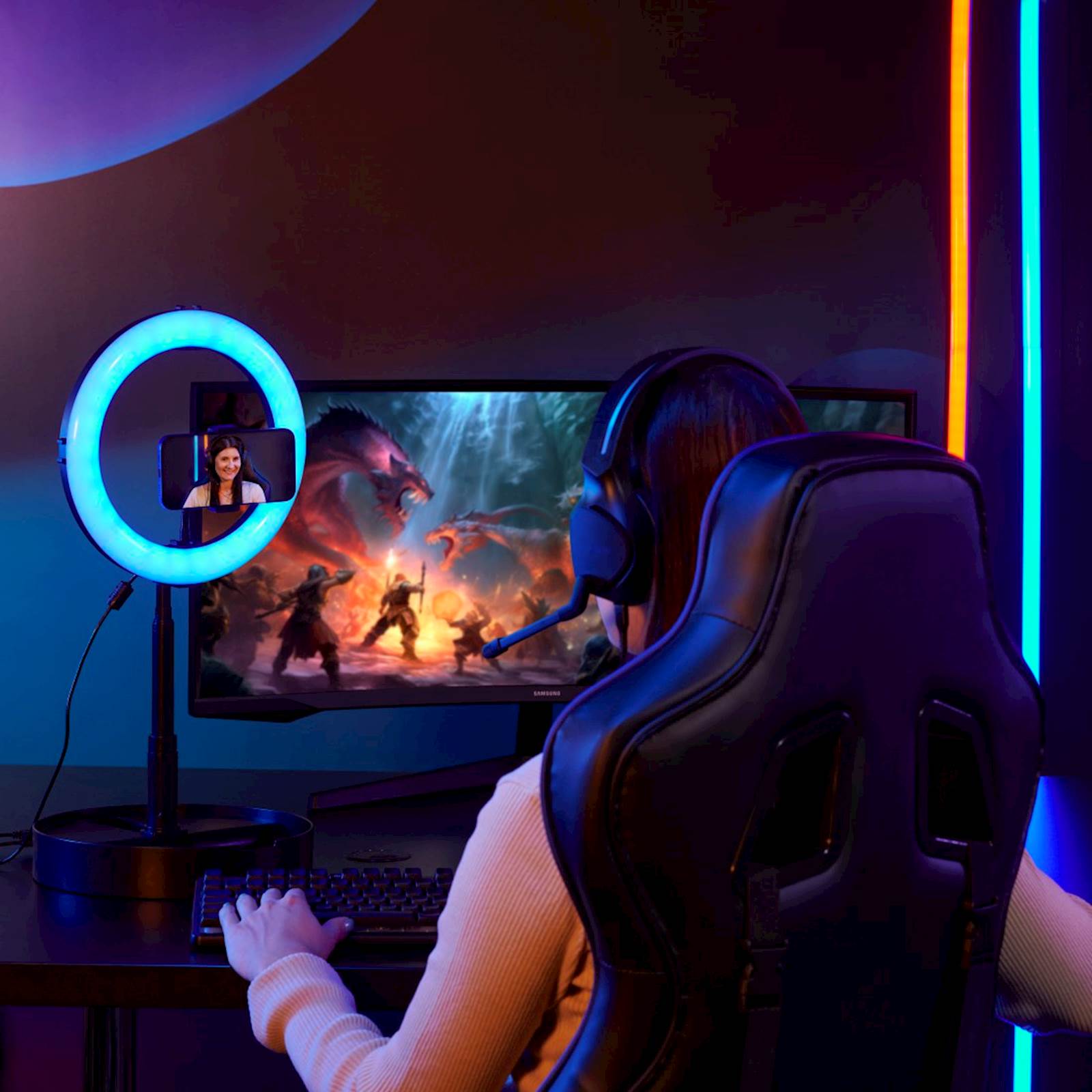 led ring FoldUp RGB 102