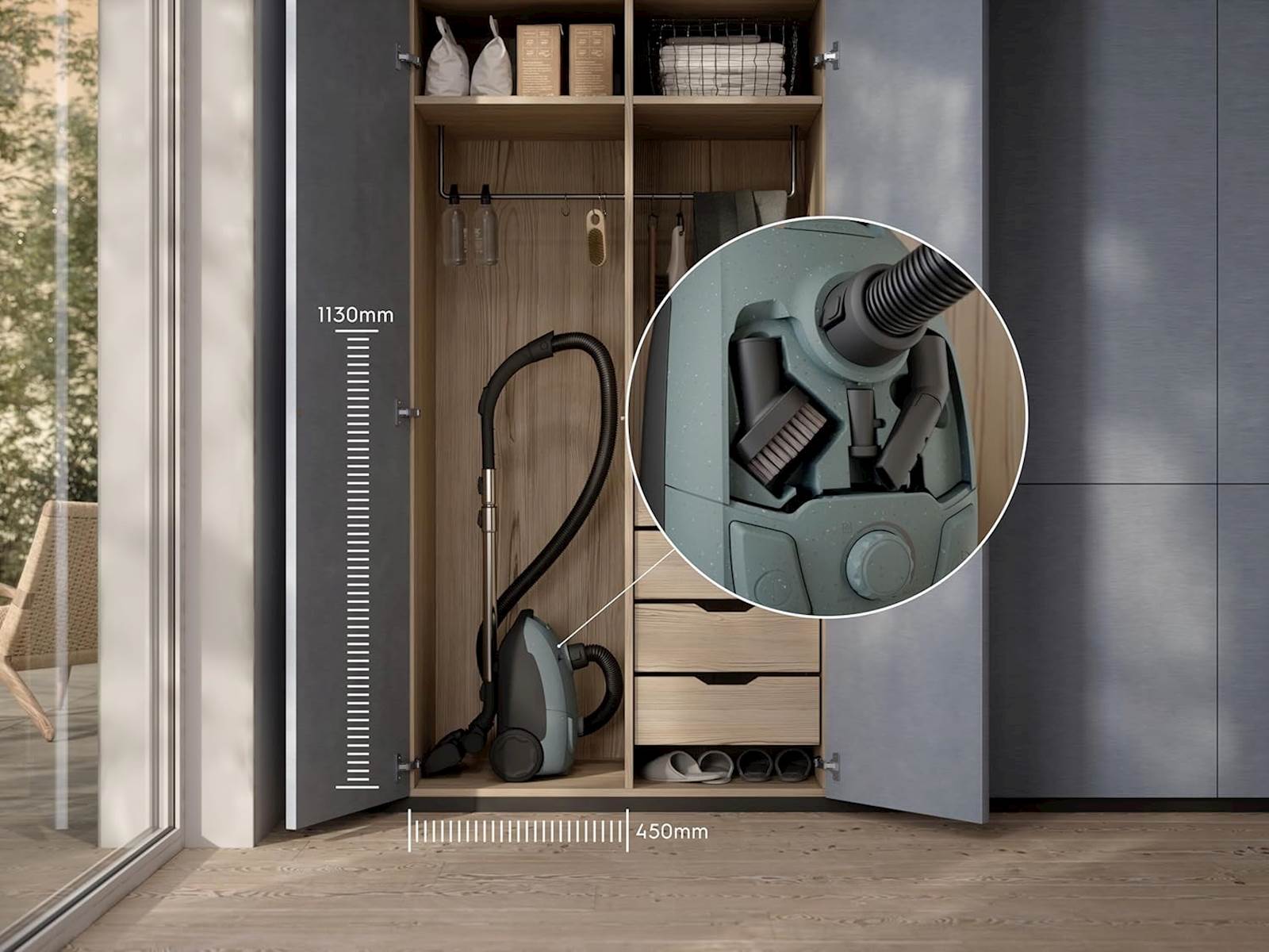 Usisivač Electrolux EB51C1OG, sa vrećicom