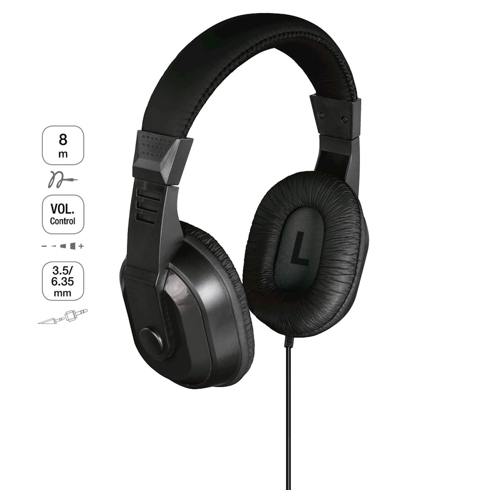 SLUŠALICE THOMSON TV, OVER-EAR, 6.3 MM, 8M KABEL