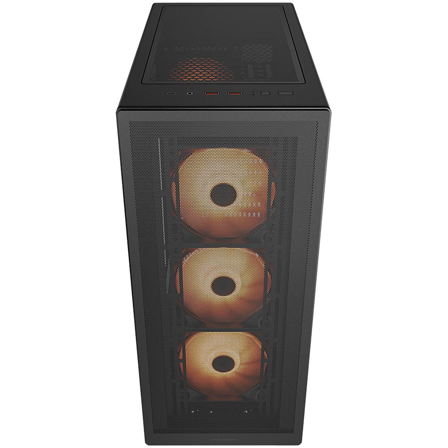 COUGAR MX220 RGB PC Case, Mid Tower, Black