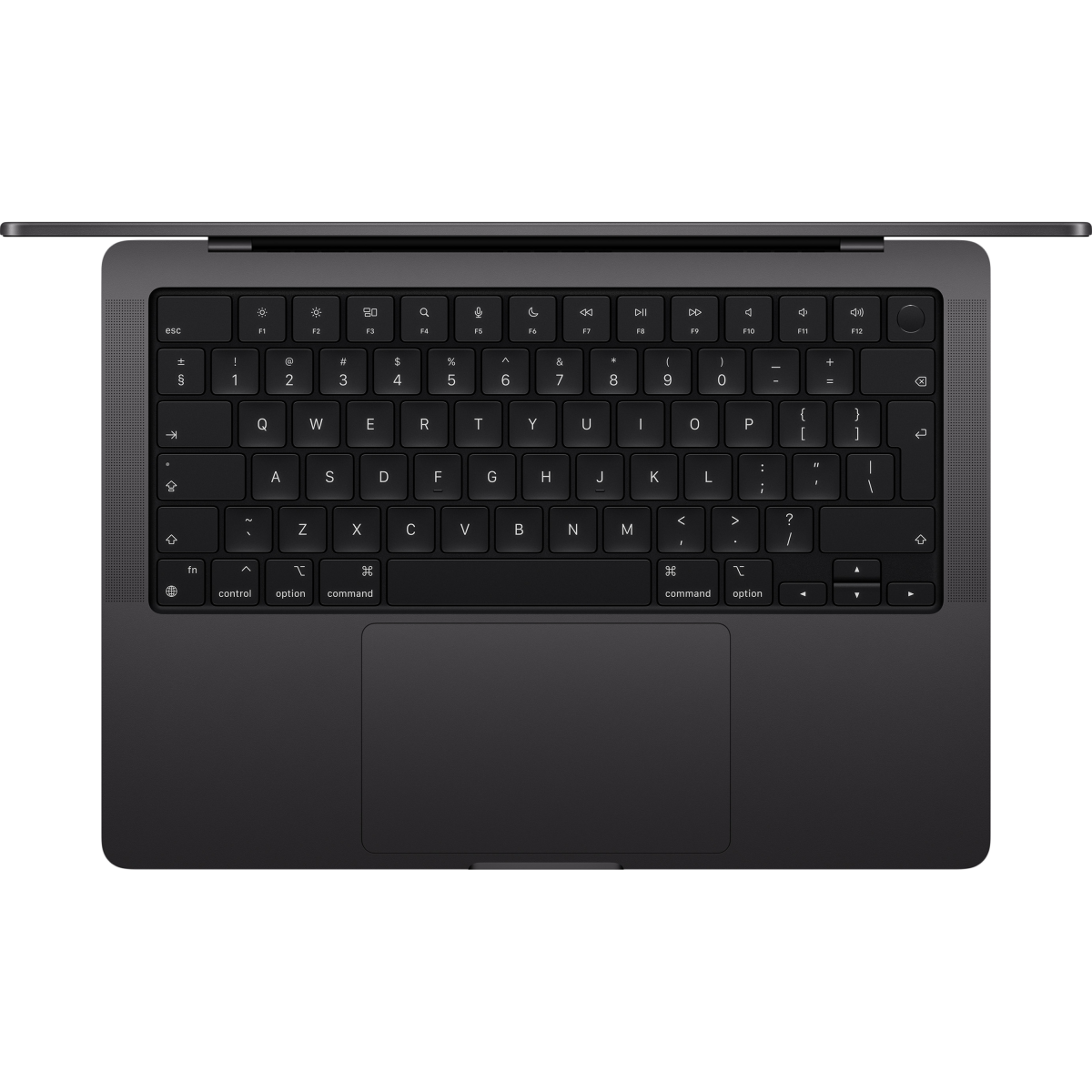 MacBook Pro 14-inch,Space Black,Model A3401,APPLE M4 PRO, 12C CPU, 16C GPU,24GB unified memory,70W USB-C Power Adapter,512GB SSD storage,3x TB5, HDMI, SDXC, MagSafe 3,Touch ID,XDR display,Standard display,Force Touch Trackpad, KEYBOARD Int English
