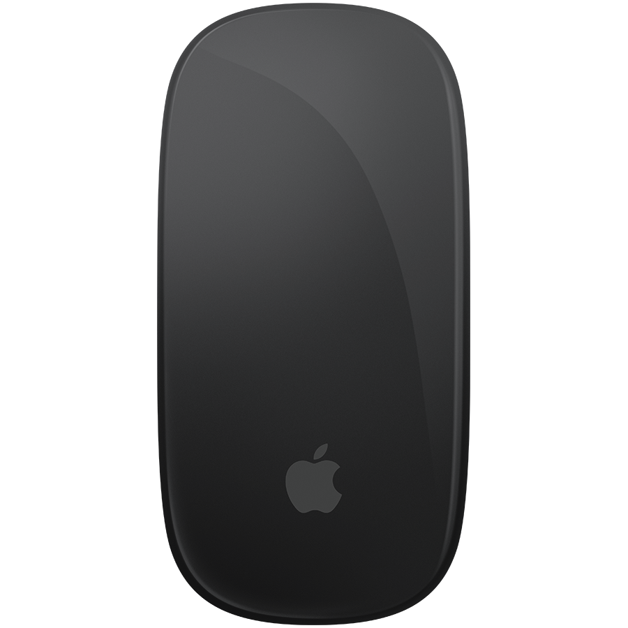 Magic Mouse - Black Multi-Touch Surface,Model A3204