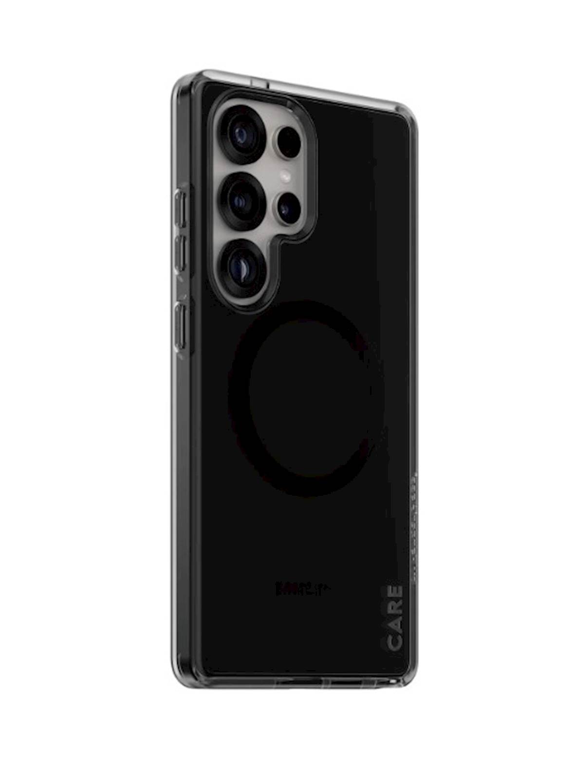Zaštitni okvir Care S25 Ultra Smokey Black