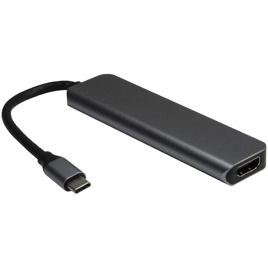 Intertech Argus H-469-01 5in1 Adapter USB Type-C 5in 1