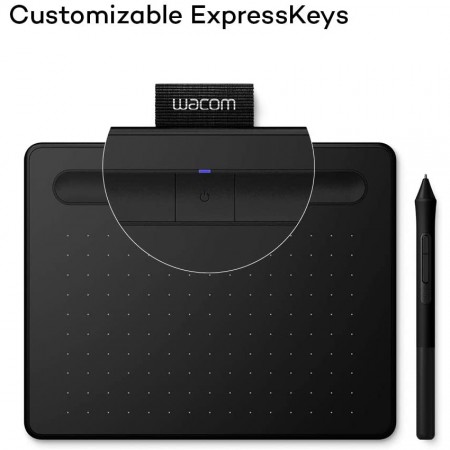 Wacom Grafički Tablet Intuos S Black
