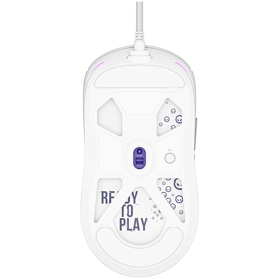 LORGAR MSA10, Ultralight Wired Gaming Mouse Advanced, white