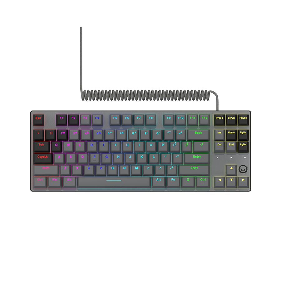 LORGAR Azar 514TKL, Wired RGB mechanical gaming keyboard, black, EN layout