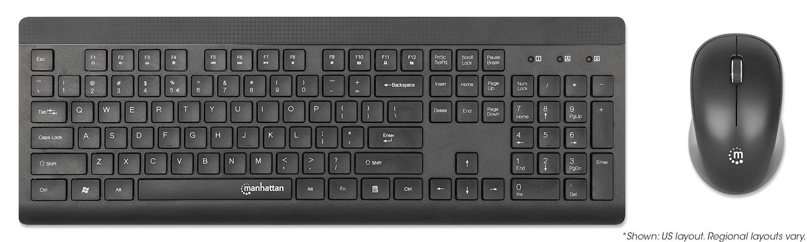 Tastatura i miš MANHATTAN MWK7350 