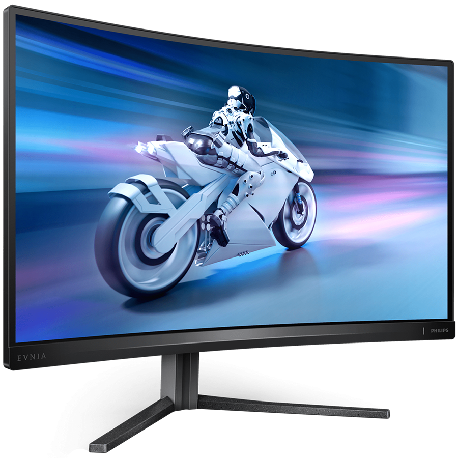Philips Monitor Evnia 5000 27M2C5500W 27'' Curved VA, 2560x1440 (QHD), 240Hz, 1ms, 400 cd/m², 3000:1, DisplayHDR 400, 2x HDMI, 2x DisplayPort, Dark Slate, 3-year warranty