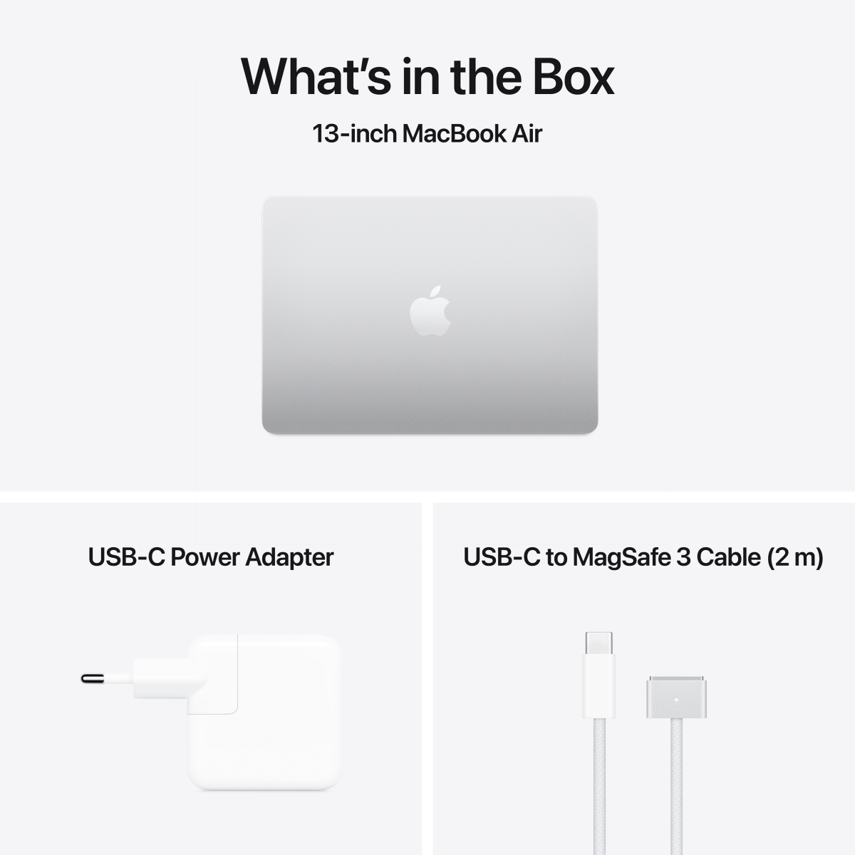 Apple MacBook Air 13.6: SILVER/M4 10C CPU/8C GPU/16GB/256GB-CRO