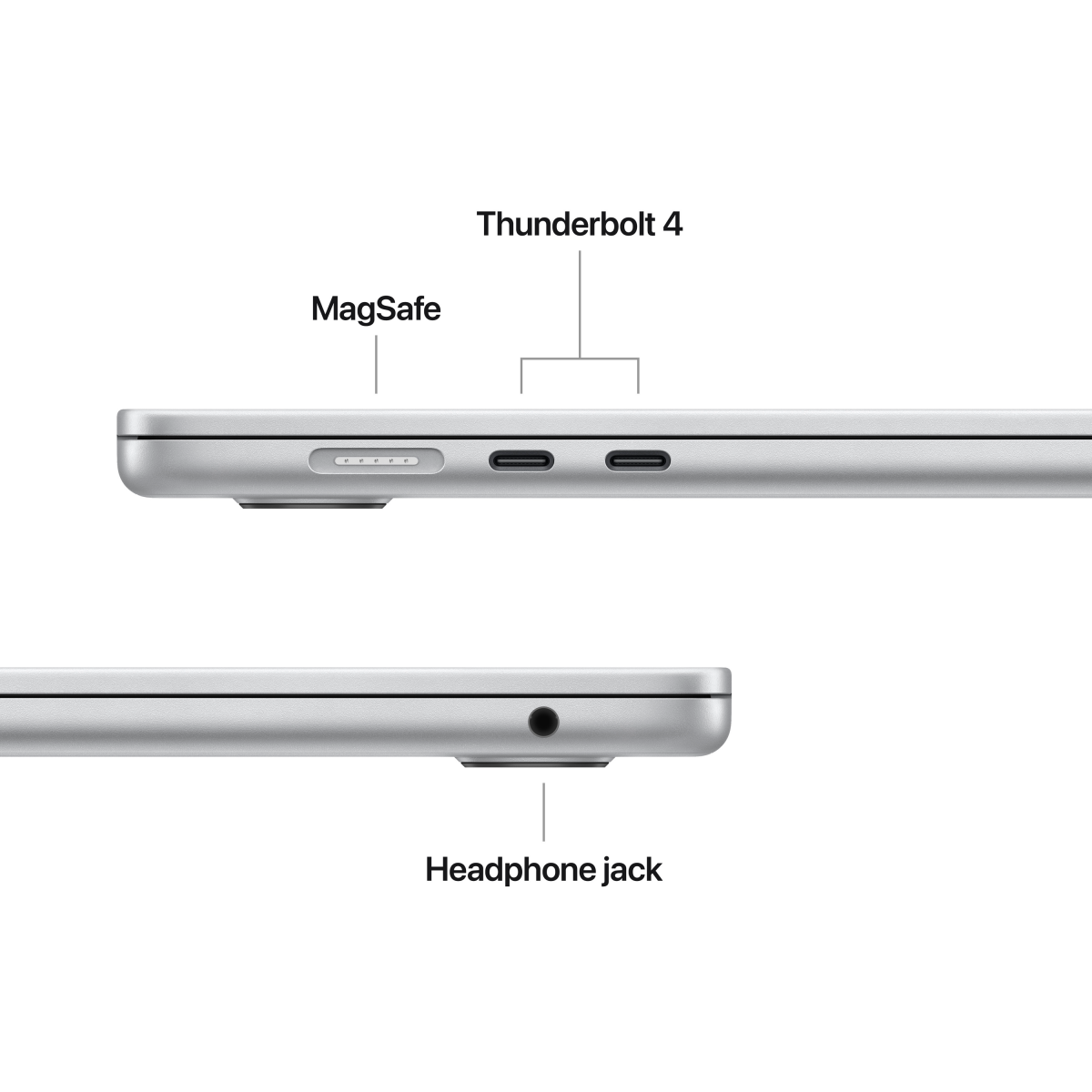 Apple MacBook Air 15.3: SILVER/M4 10C CPU/10C GPU/16GB/256GB-CRO