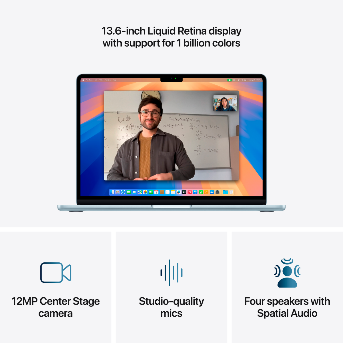 Apple MBA 13.6: SKY BLUE/M4 10C CPU/8C GPU/16GB/256GB-CRO
