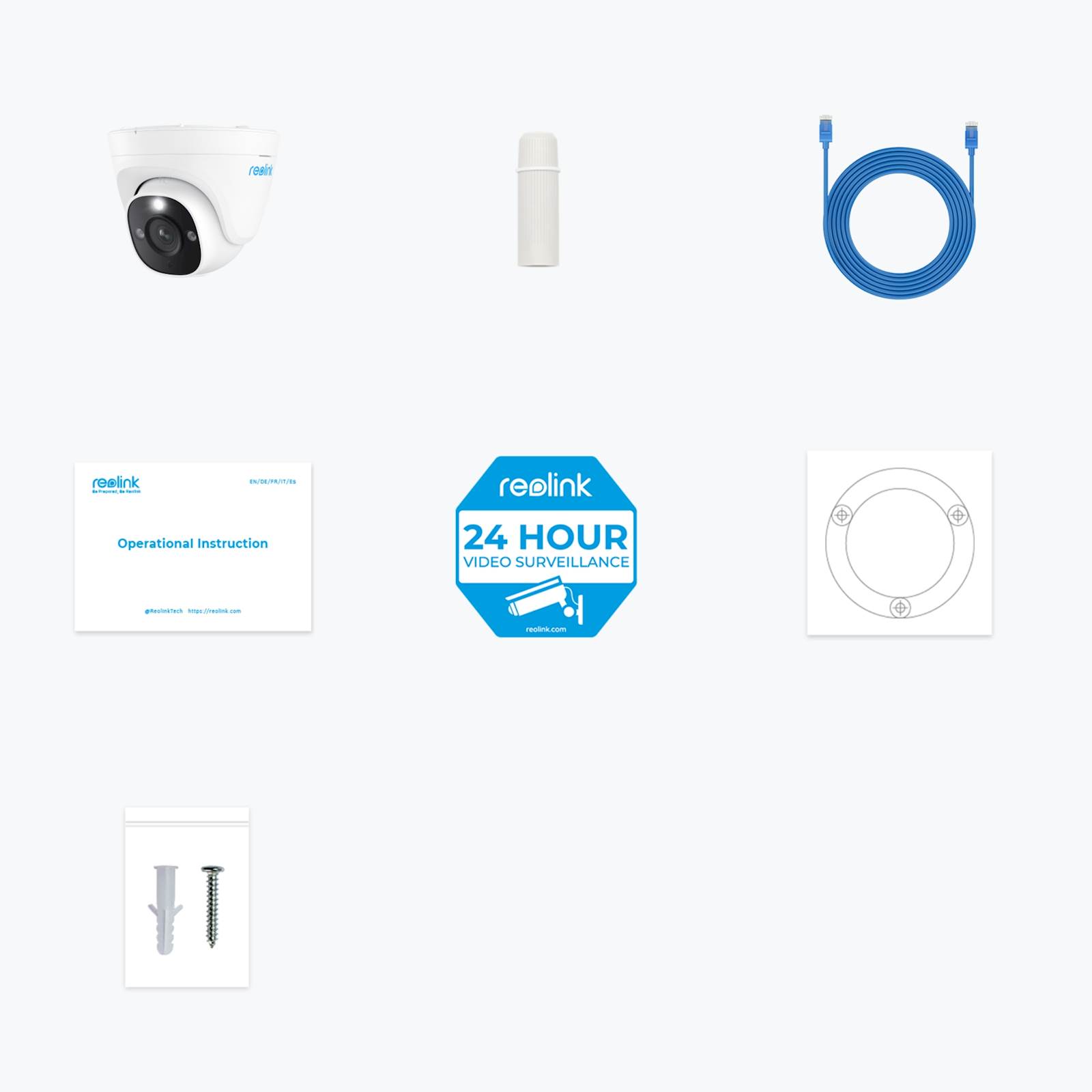 Ip Kamera Reolink serija P334 4K, Zunanja, 8MP, POE 