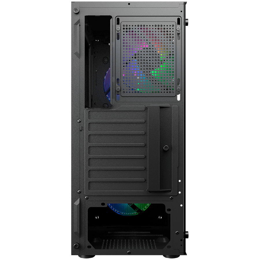 COUGAR MX110 RGB PC Case, Mid tower, Black