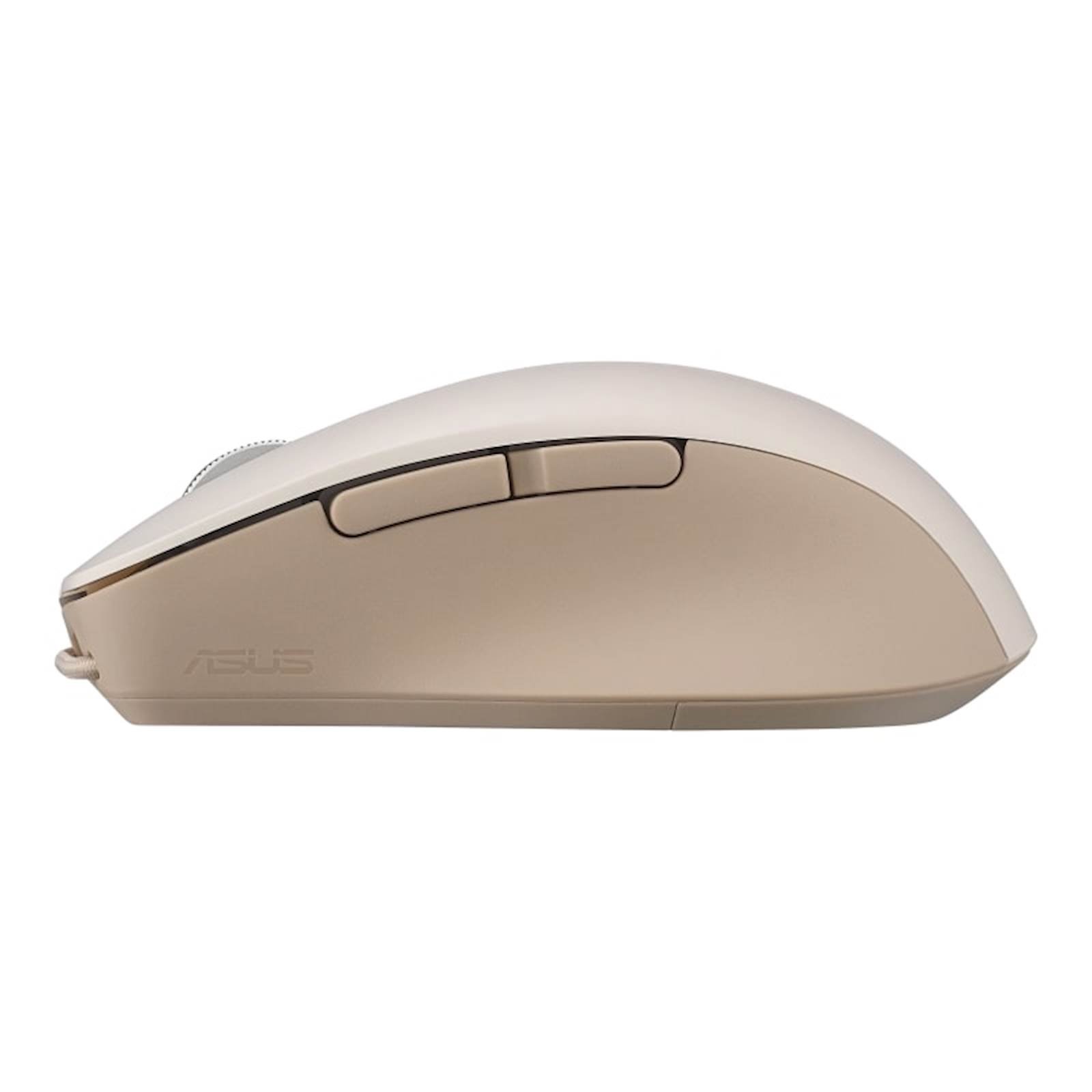 Miš ASUS MD200 brezžični, BT, RF 2,4GHz Oat Milk
