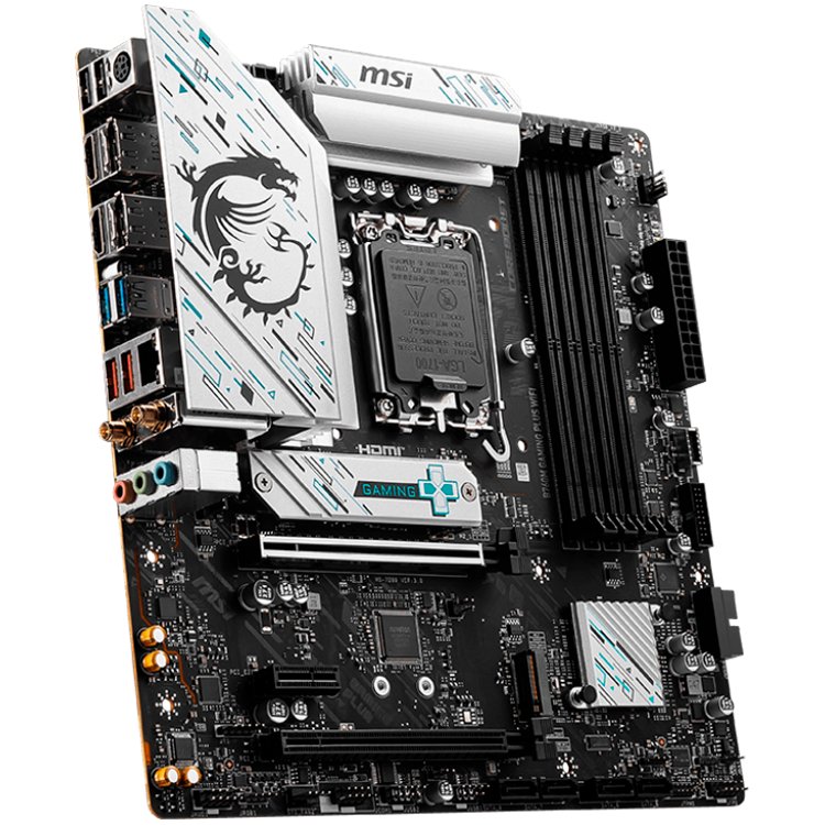MSI Motherboard B760M GAMING PLUS WIFI - Intel 14th/13th/12th Gen