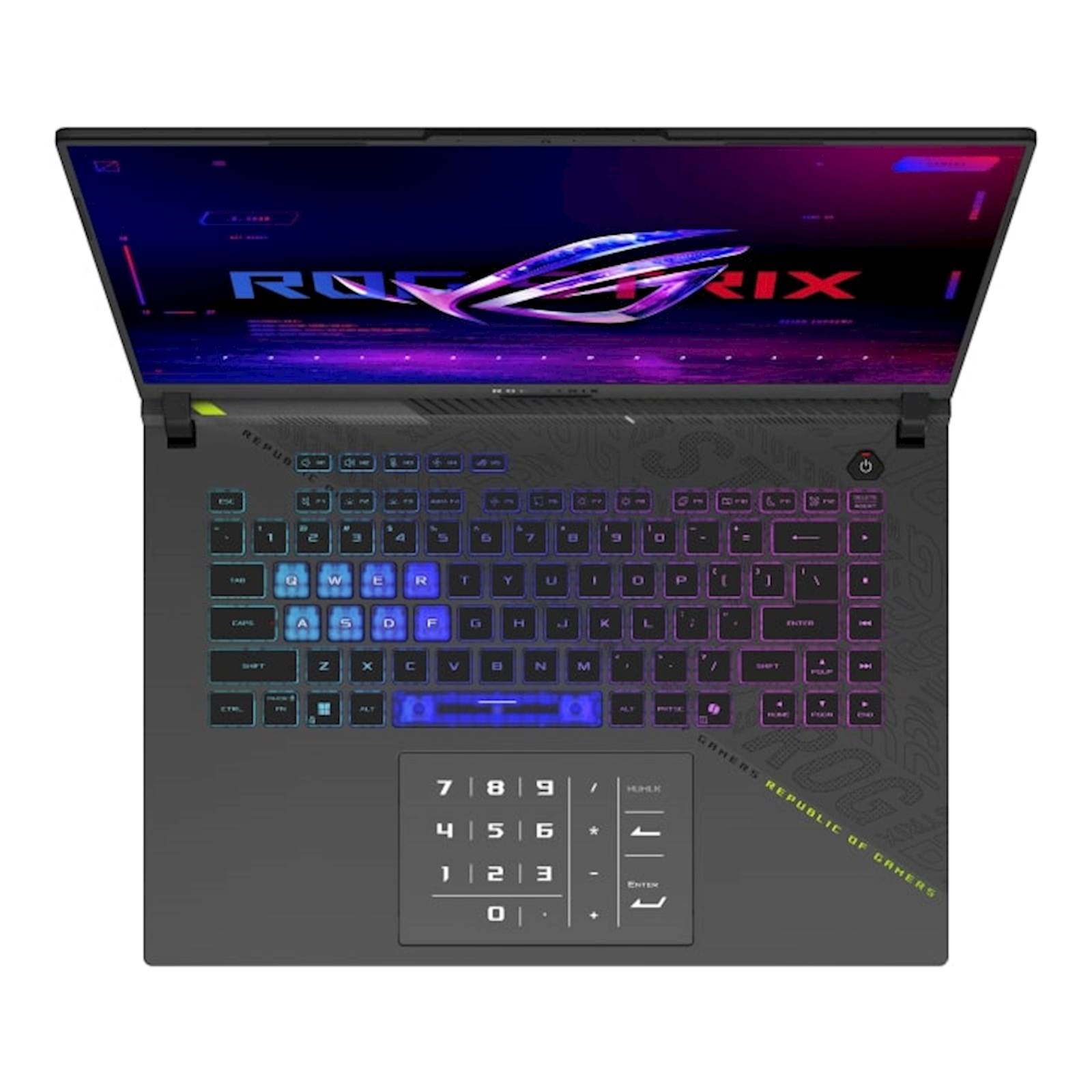Laptop ASUS ROG STRIX G16 G614PR-RV021W 16"FHD+ 165Hz R9-8945HX 16C/32T 32G DDR5 s1TB RTX 5070Ti-12G