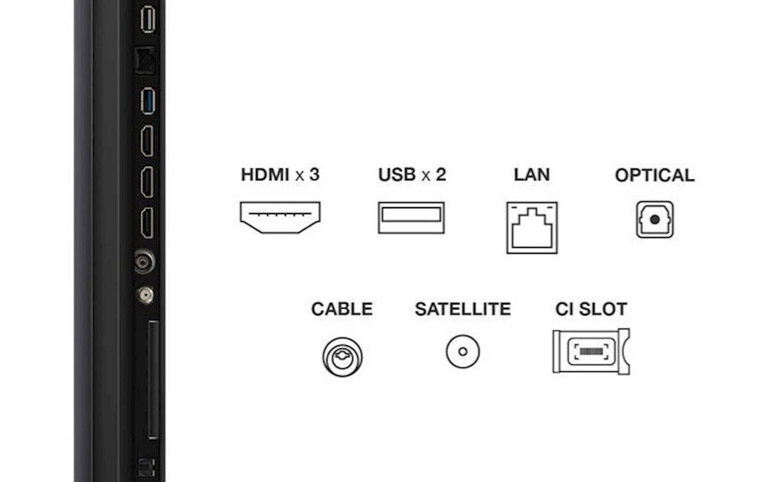 TV TCL 4K MiniLED 55C61KS