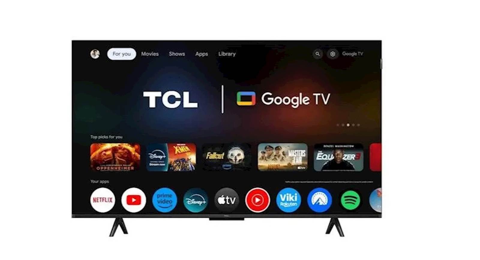 TV TCL 4K QLED 43P71K