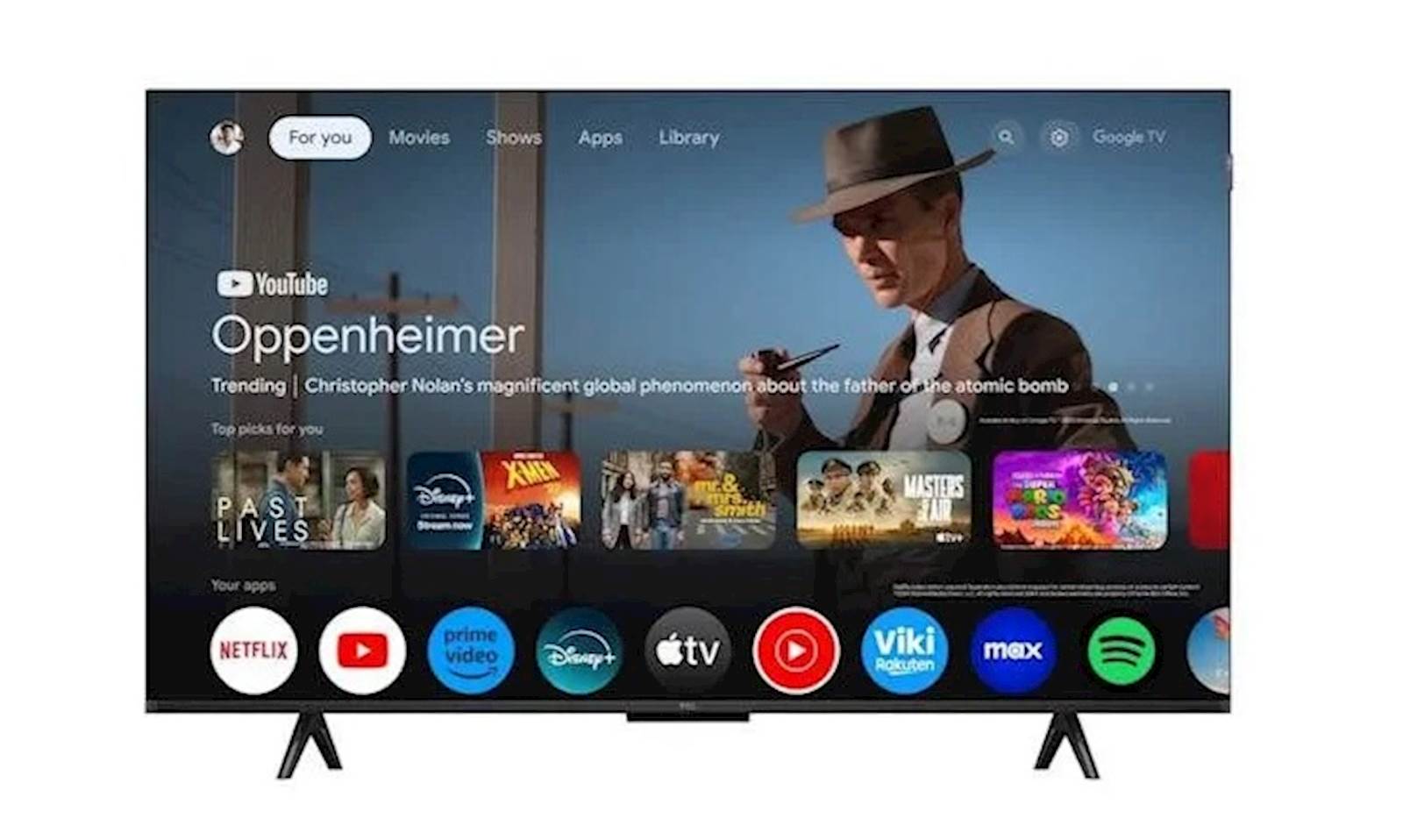 TV TCL 4K QLED 43P71K