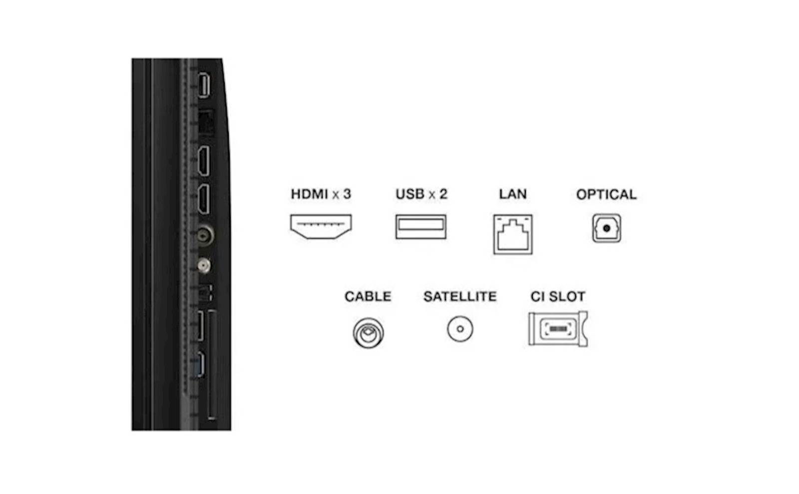 TV TCL 4K QLED 43P71K