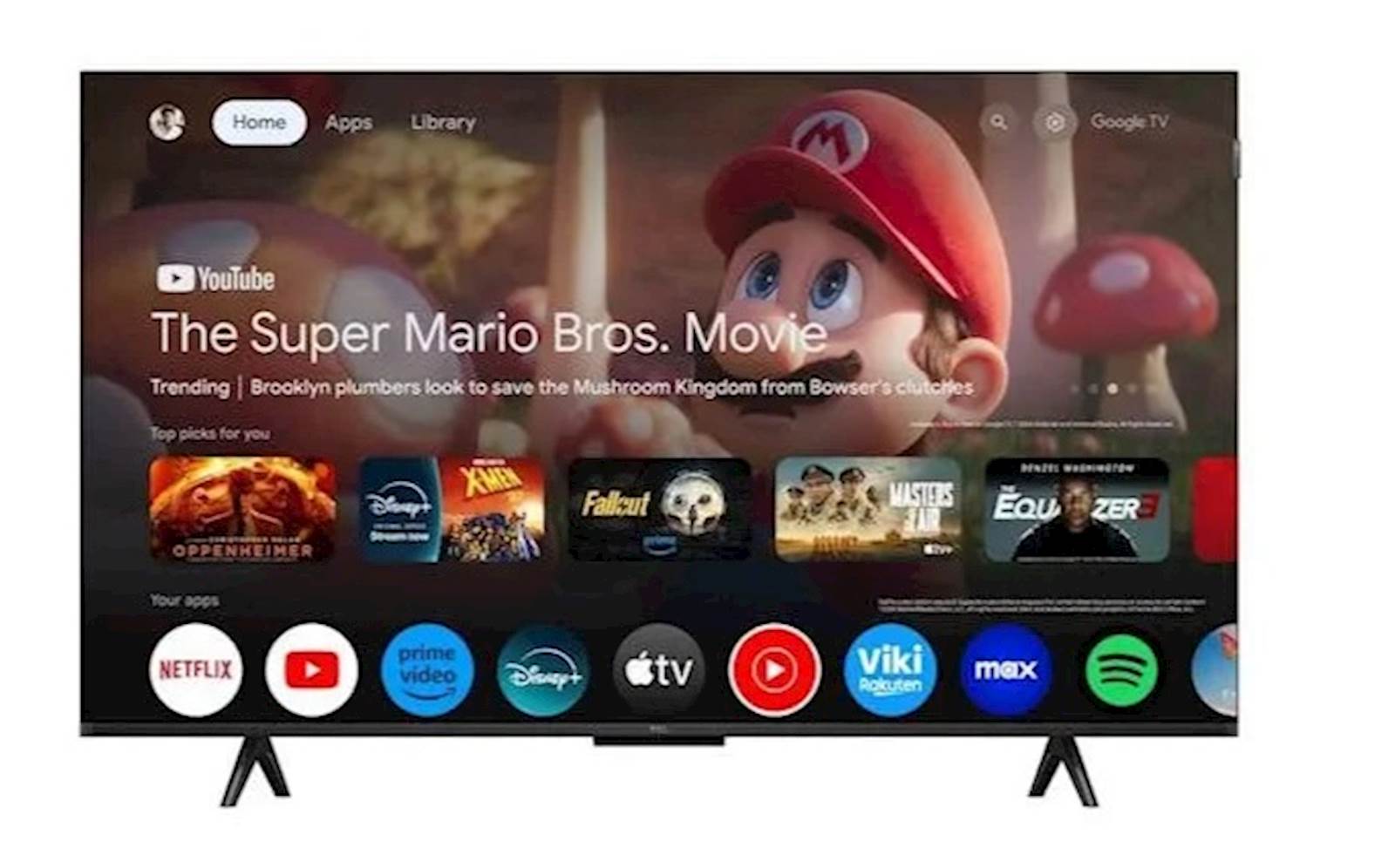TV TCL 4K QLED 43P71K