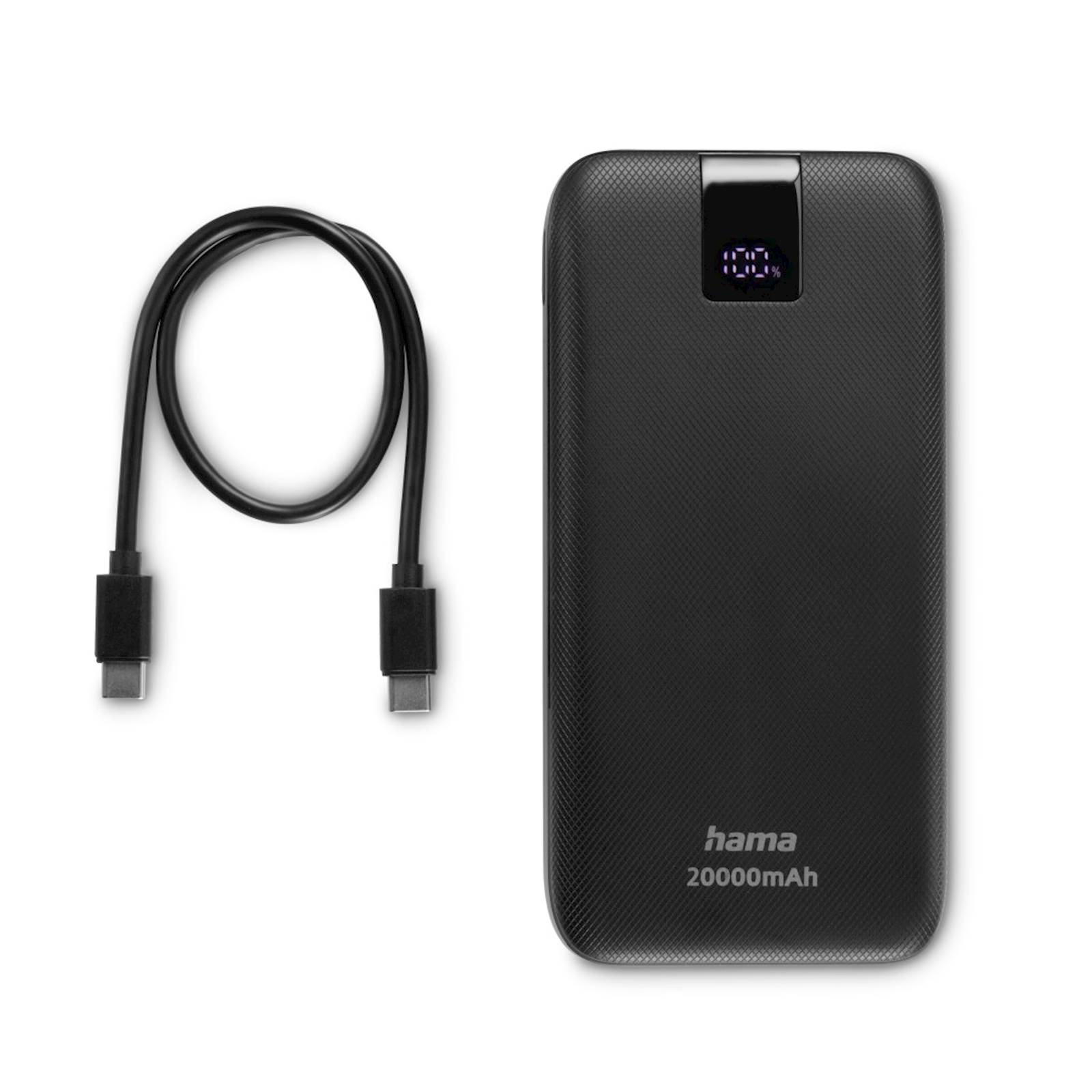 Powerbank HAMA PD20 20000 mAh, anthracit