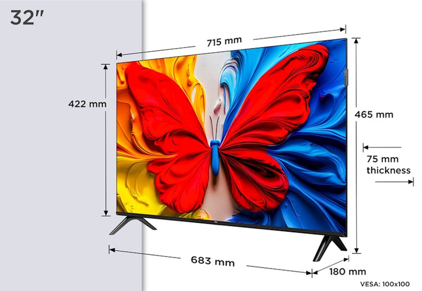 TV TCL QLED 32S51K