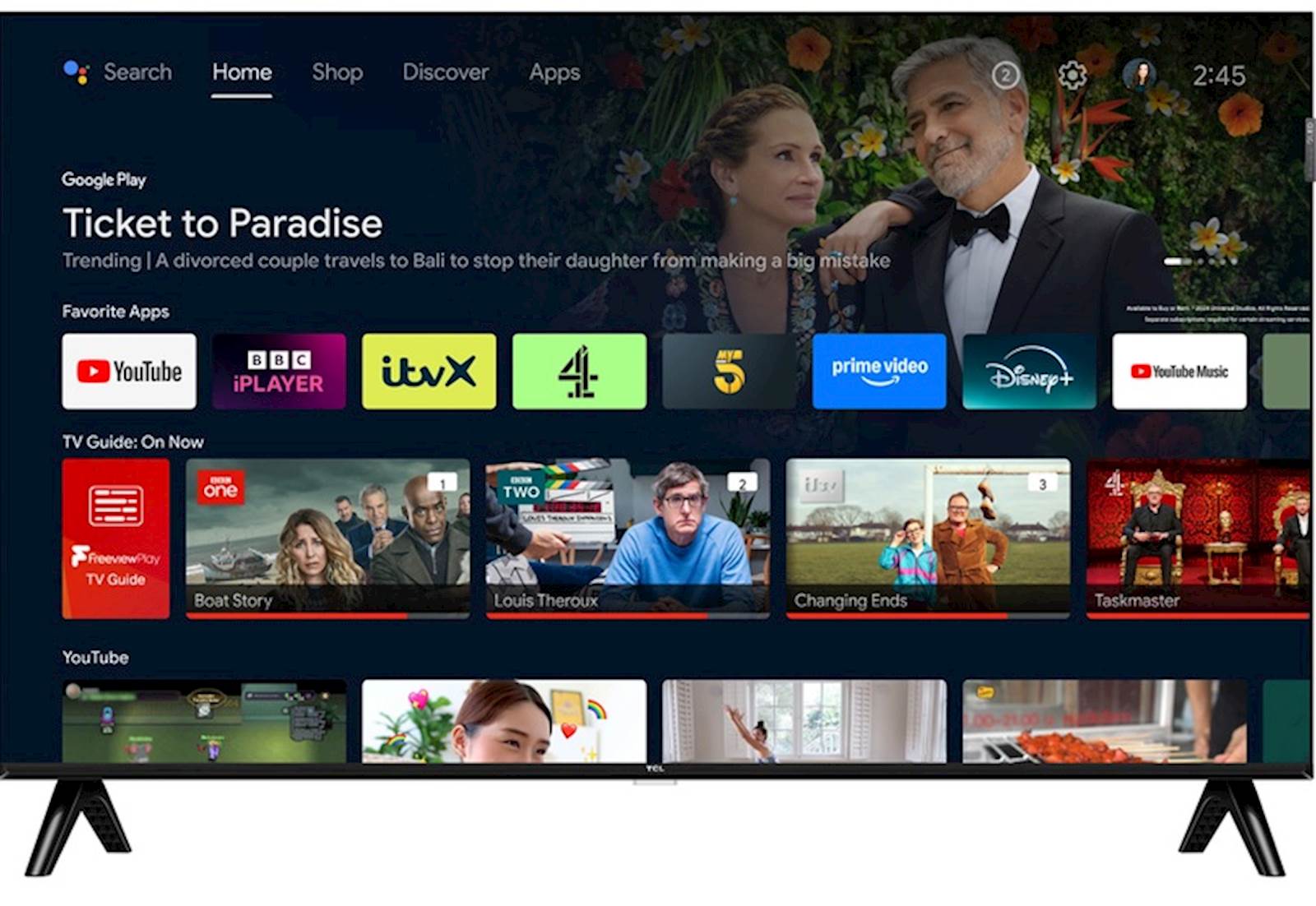 TV TCL QLED 43S51K