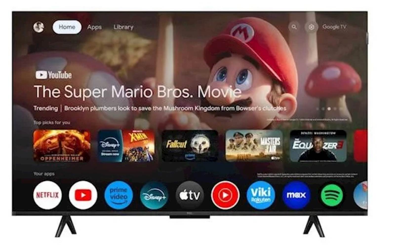TV TCL 4K QLED 65P71K
