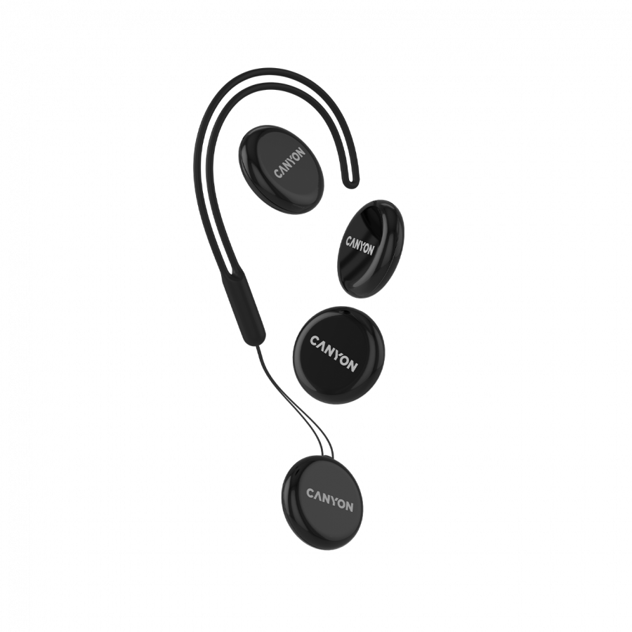 CANYON smart tag ONTAG 1 iOS 4 pcs KIT Black