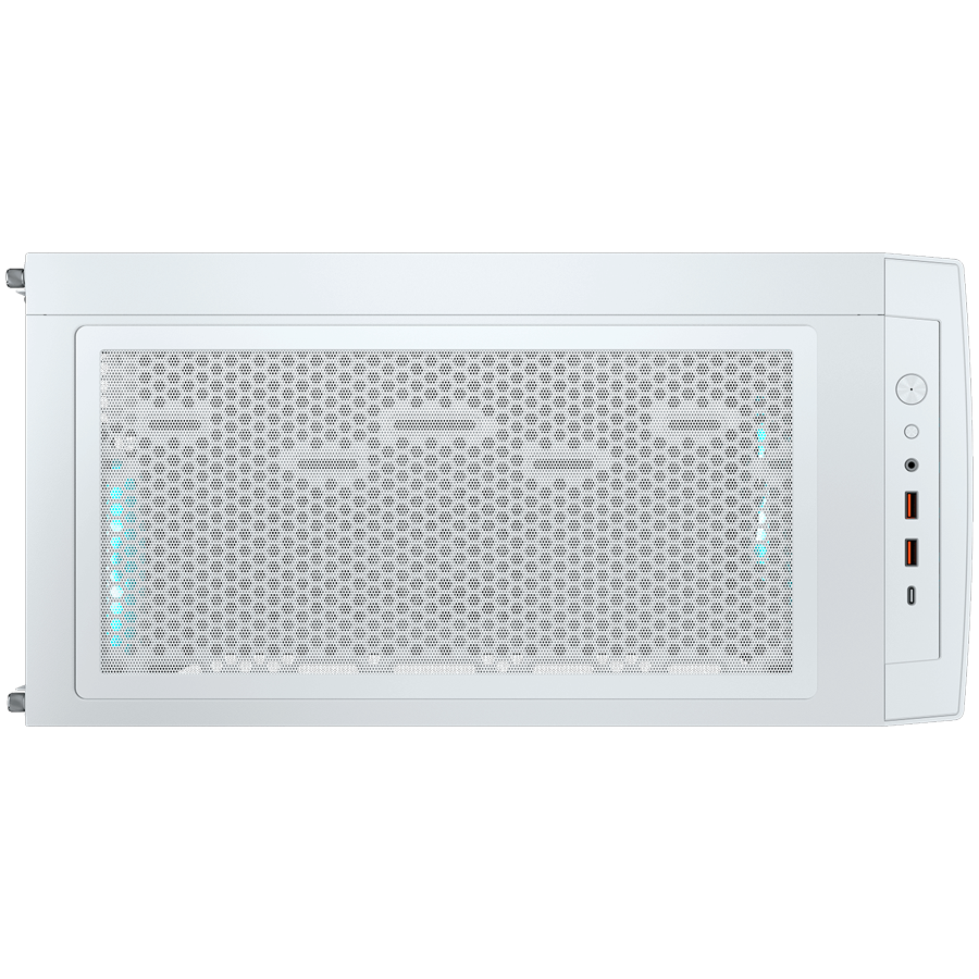 COUGAR AIRFACE ECO RGB PC Case, Mid Tower, White