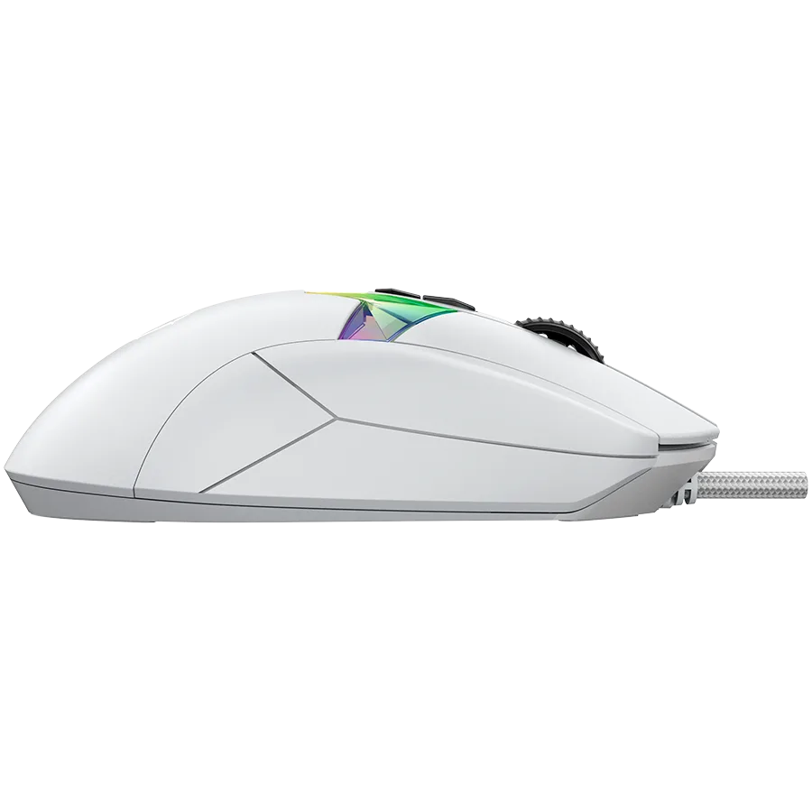 LORGAR MSP80, 8000 Hz Gaming Mouse Pro, White