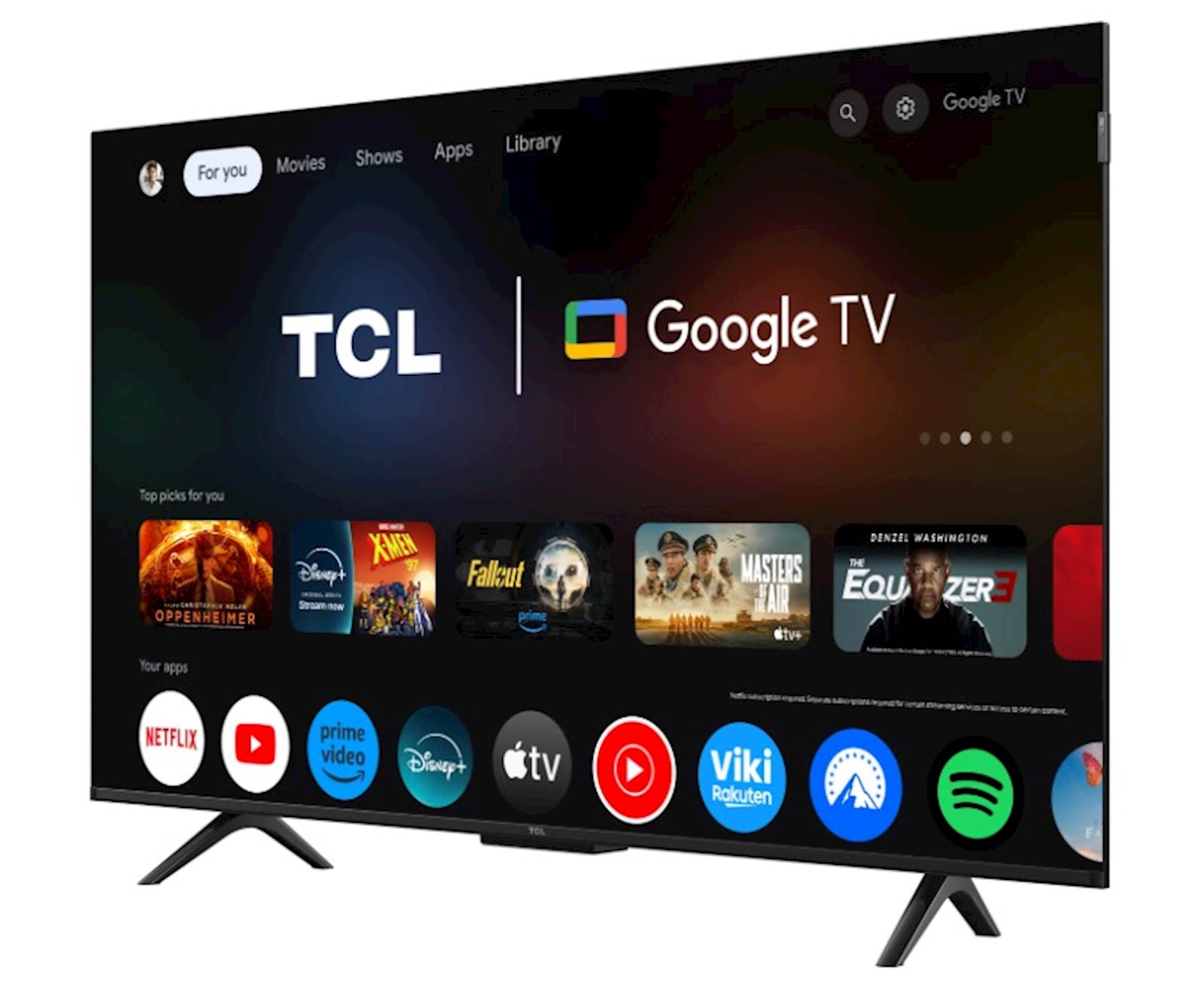TV TCL 4K QLED 55P71K