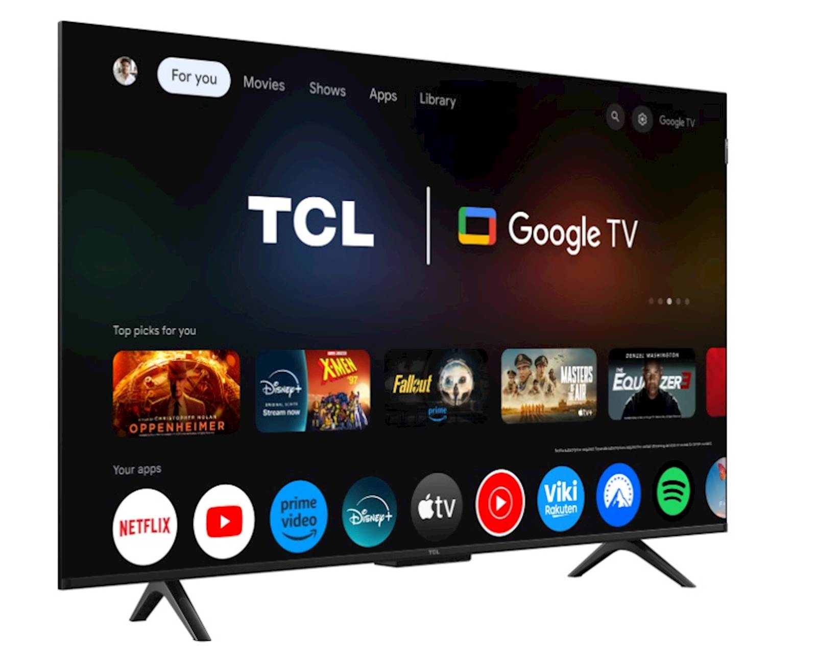 TV TCL 4K QLED 55P71K