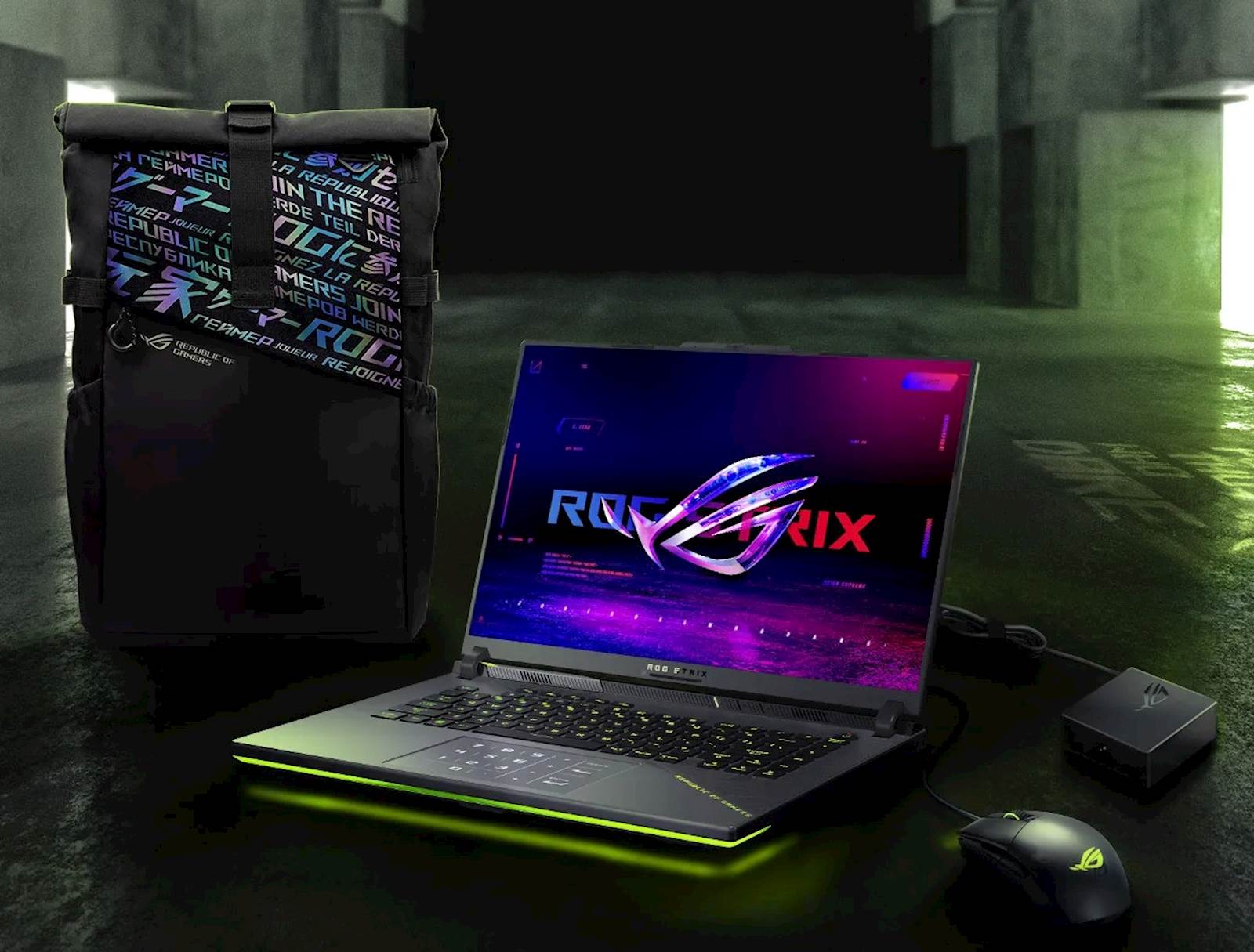 LAPTOP ASUS ROG STRIX G16 G614PH-RV022 16"FHD+165Hz R9-8940HX 16-C/32T 16G s1TB RTX5050 6GB RGB GRY