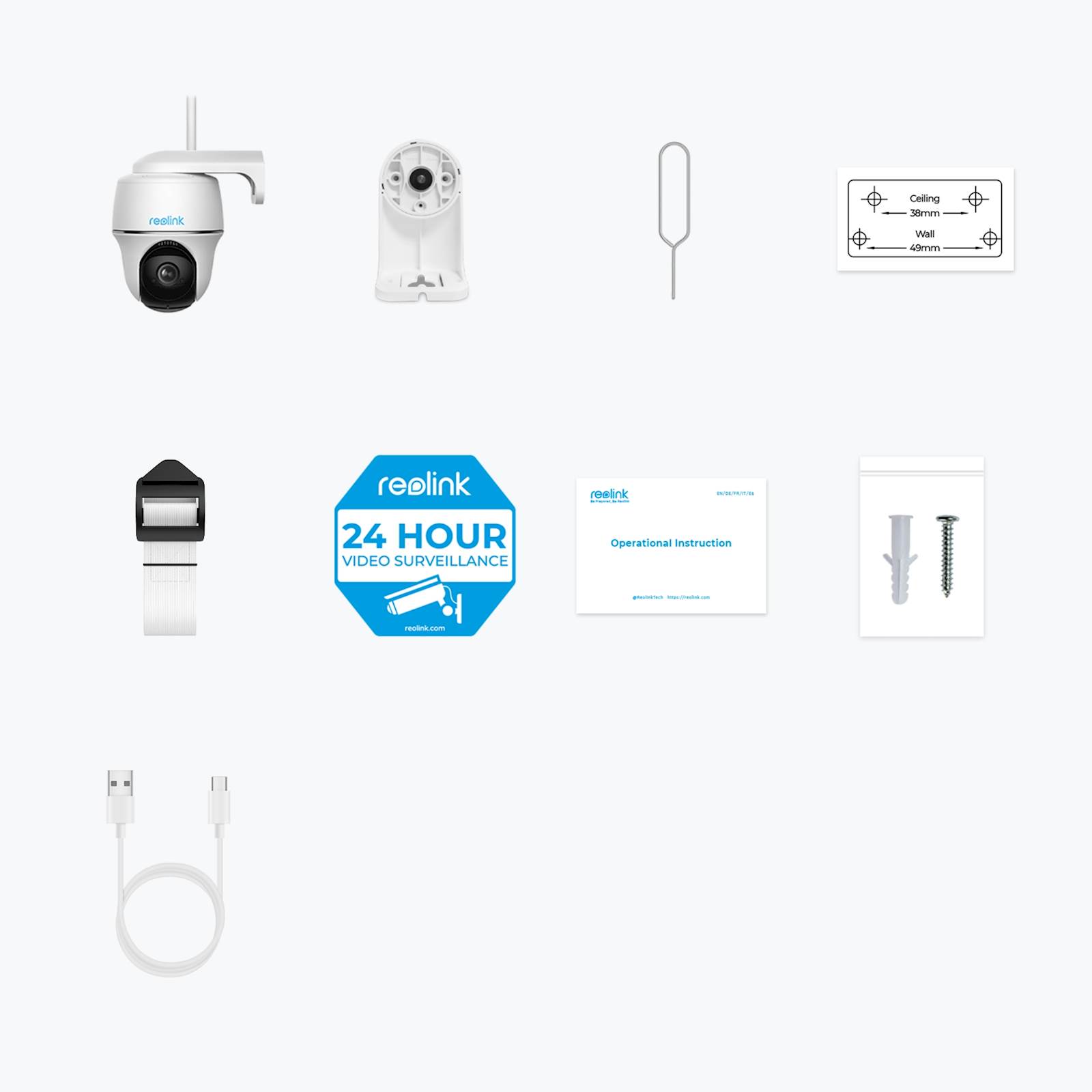 IP Kamera Reolink Argus serija B430 bijeli