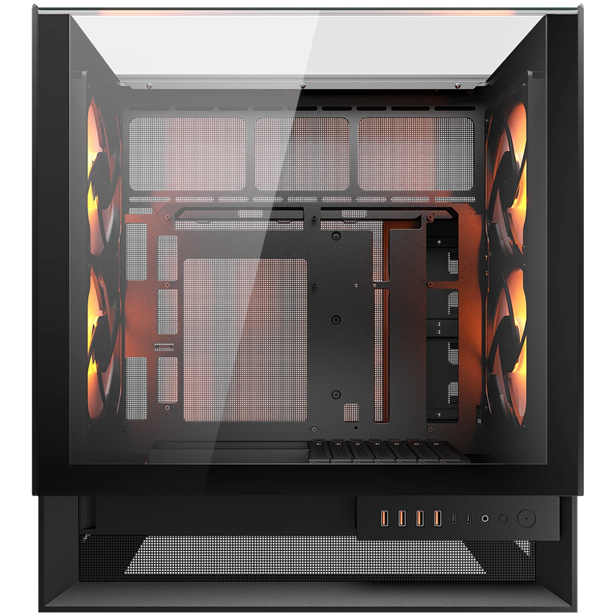 COUGAR OmnyX PC Case, Mid Tower, Black