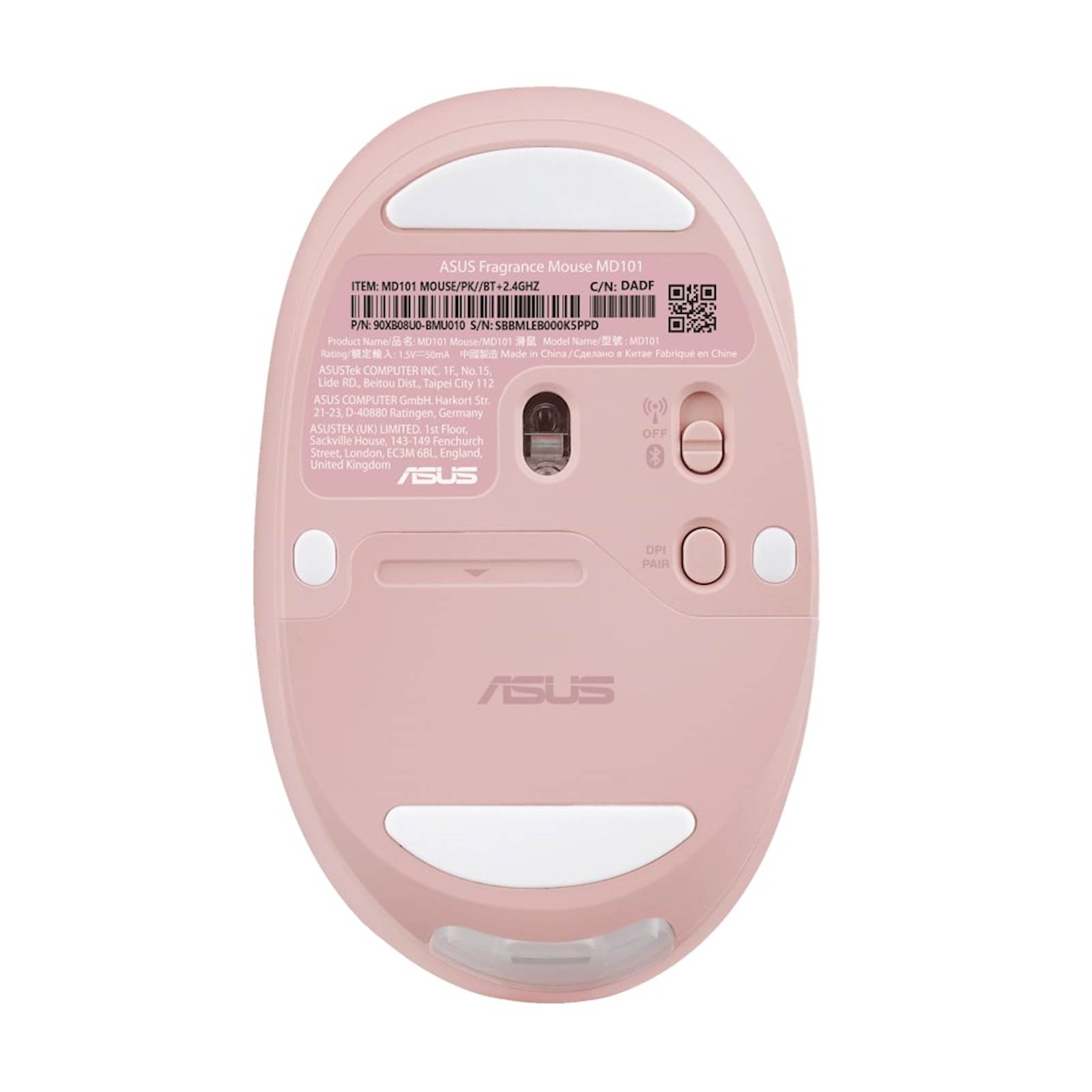MIŠ ASUS WIRELESS MD101 MOUSE/PK//BT+2.4GHZ