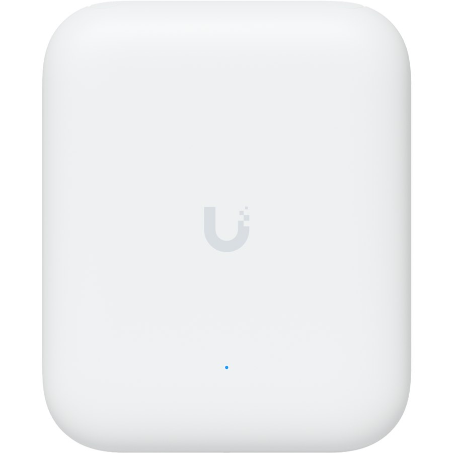 Ubiquiti U7-Outdoor All-weather WiFi 7 AP with 4 spatial streams, an integrated directional super antenna, and versatile mounting options