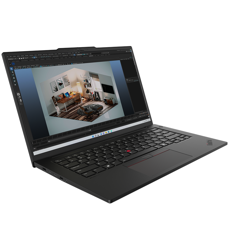 ThinkPad P14s Gen 5, 14.5" (3072 x 1920) AG, Ultra 9 185H, up to 5.1GHz, 64GB DDR5, 1TB SSD M.2 PCIe, Integrated Graphics, Cam + Mic, 2x USB 3.2, 2x USB Type-C, HDMI, RJ-45, 75Wh, Win 11 Pro, 3Yr