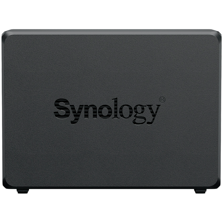 Synology DS725+, Tower, 2-Bays 3.5'' SATA HDD/SSD, 2 x M.2 2280 NVMe SSD, CPU AMD Ryzen R1600 dual-core (4-thread), max. boost up to 3.1 GHz, 4 GB DDR4 ECC SODIMM, 1 x 2.5 GbE, 1 x 1GbE, 1 x USB 3.2, 1 x eSATA USB-C, 1.51 kg, 3y