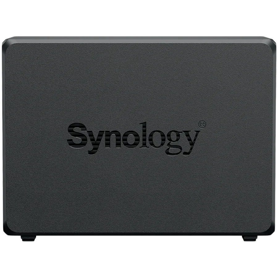 Synology DS725+, Tower, 2-Bays 3.5'' SATA HDD/SSD, 2 x M.2 2280 NVMe SSD, CPU AMD Ryzen R1600 dual-core (4-thread), max. boost up to 3.1 GHz, 4 GB DDR4 ECC SODIMM, 1 x 2.5 GbE, 1 x 1GbE, 1 x USB 3.2, 1 x eSATA USB-C, 1.51 kg, 3y