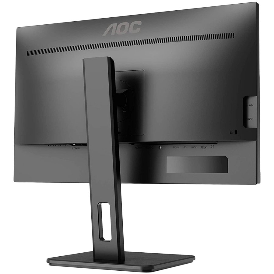 AOC Monitor LED 24P2Q IPS PRO (23.8“, 16:9, 1920x1080, IPS, 75Hz, 250 cd/m², 1000:1, 50M:1, Antiglare + 3H, 4 ms, 178/178°, Speakers, USB 3.2 (Gen1) x 4, VGA, HDMI, DP, DVI, Tilt, Pivot, Swivel, HAS, AdaptiveSync, Frameless) Black, 3y