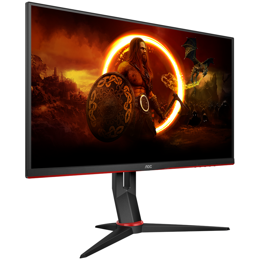 AOC Monitor 27G2ZN3 Gaming, 27", FHD 1920x1080, Fast VA, 240Hz (280Hz OC), 1ms, Adaptive Sync, HDR 10, 4000:1, 300 cd/m2, 2xHDMI, 1xDP, Full Ergonomic