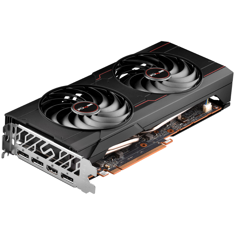 SAPPHIRE PULSE AMD RADEON RX 7600 XT GAMING OC 16GB GDDR6 DUAL HDMI / DUAL DP