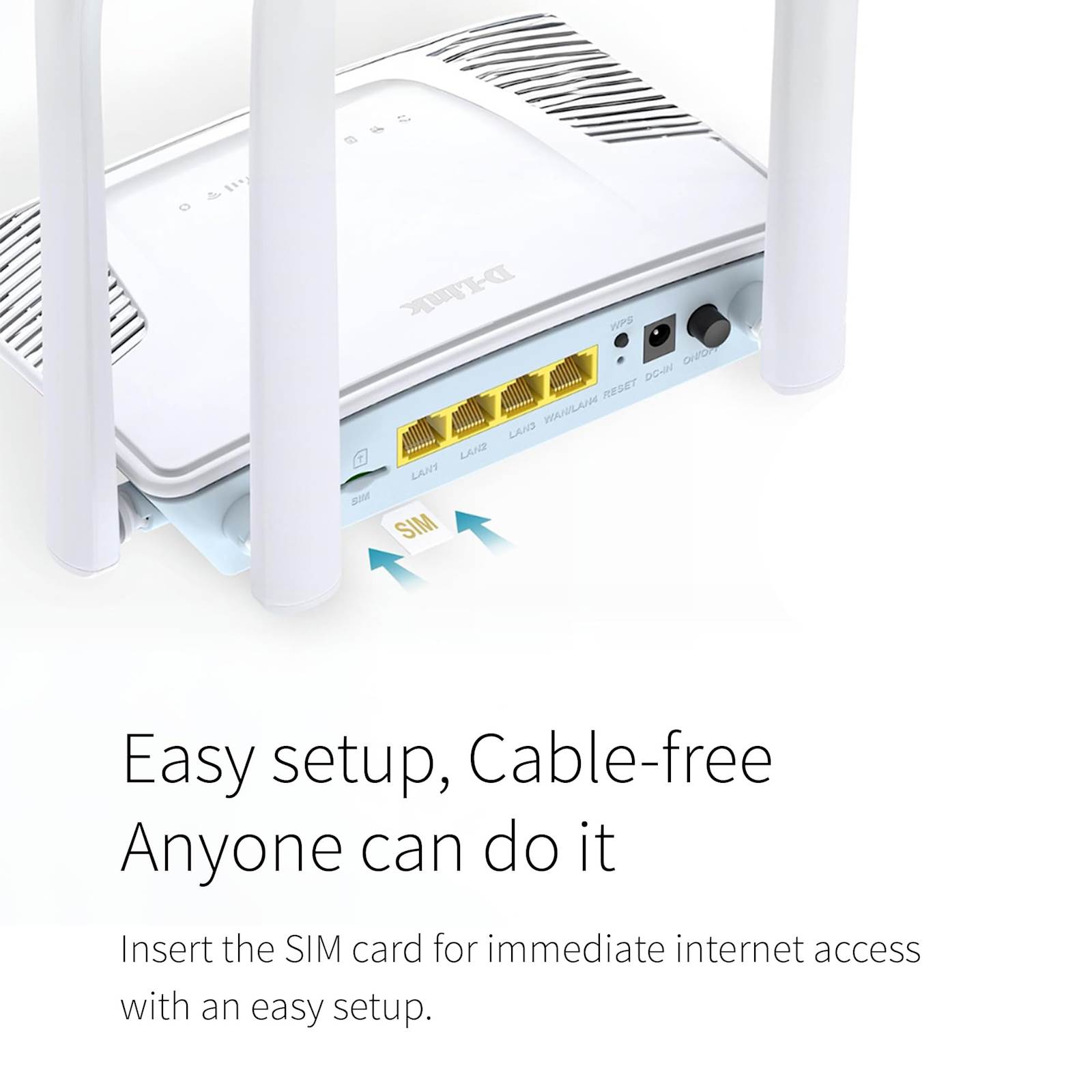 Router Dlink 4G LTE G403C/E