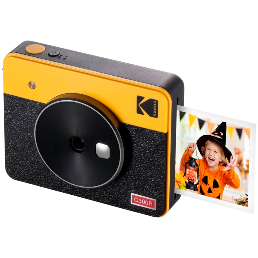 KODAK Mini Shot 3 Retro 4PASS 2-in-1 Instant Digital Camera and Photo Printer