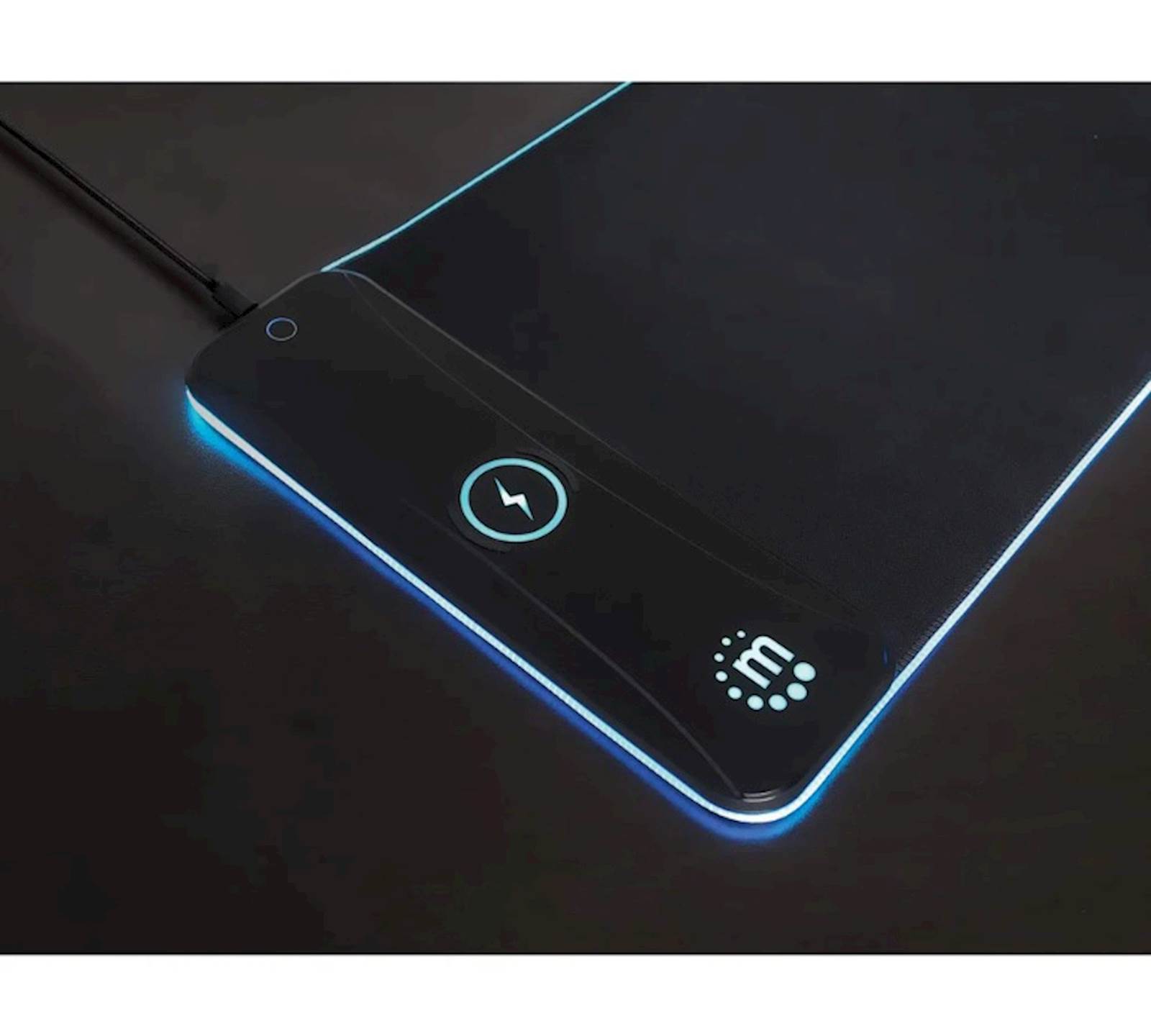 Podloga za miš MANHATTAN XXL RGB LED