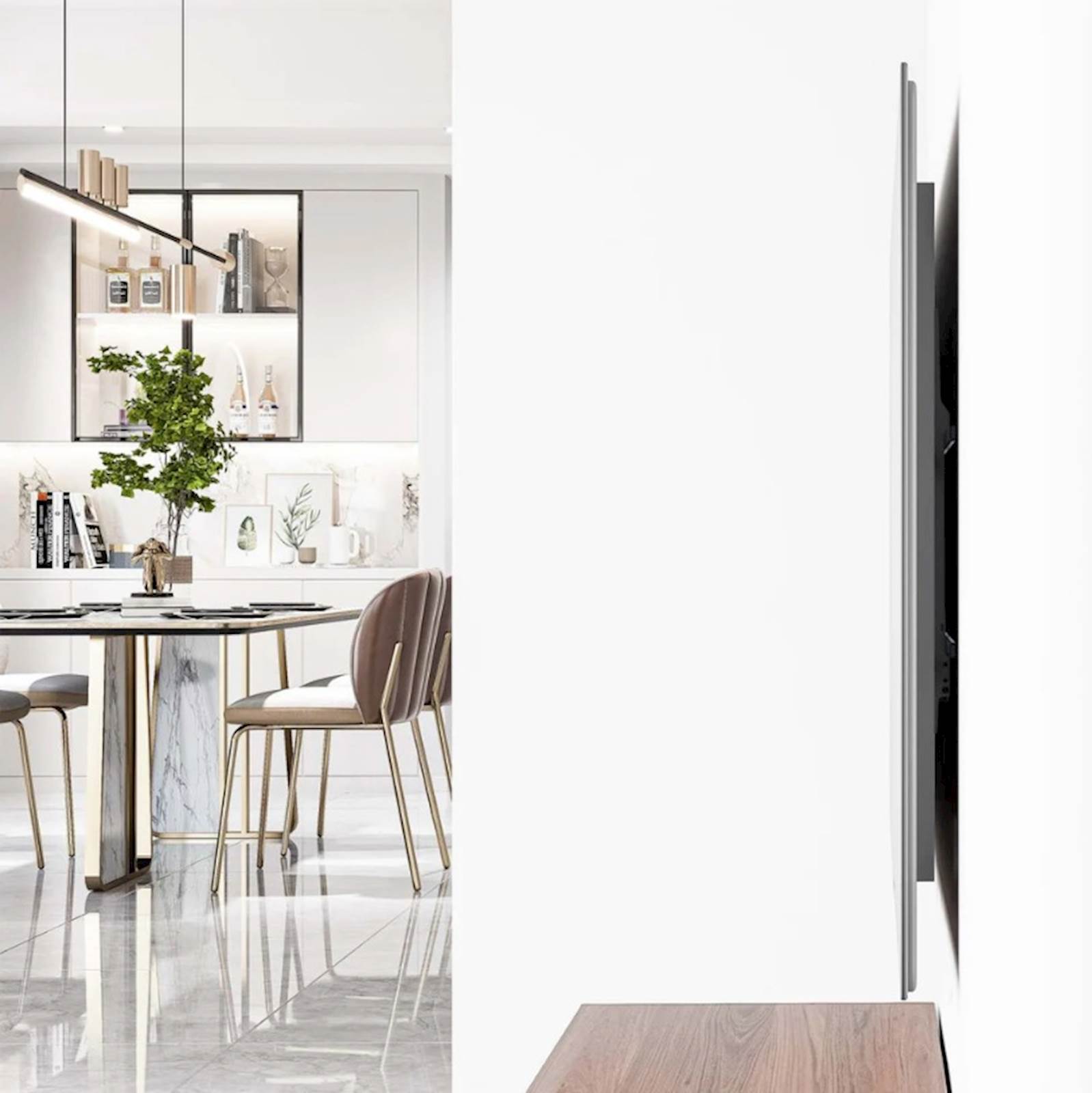 Nosač za TV MANHATTAN zidni 43" do 100"